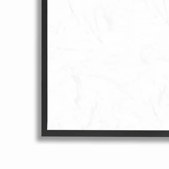 Stupell Industries Pumpkin Harvest Thankful Print with Black Frame Wall Accent